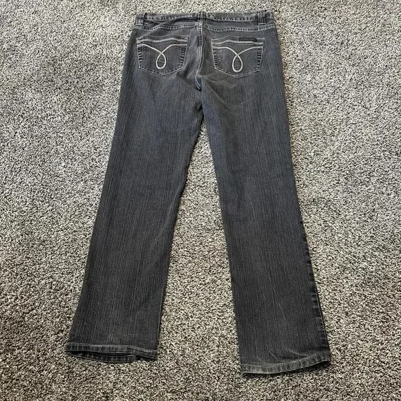 Calvin Klein Womens‎ Jeans Skinny Size 30/10 Dark Denim Pants 33x29 - Picture 4 of 8